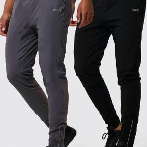 Tall Man Active Gym 2 Pack Lightweight Tapered Jogger