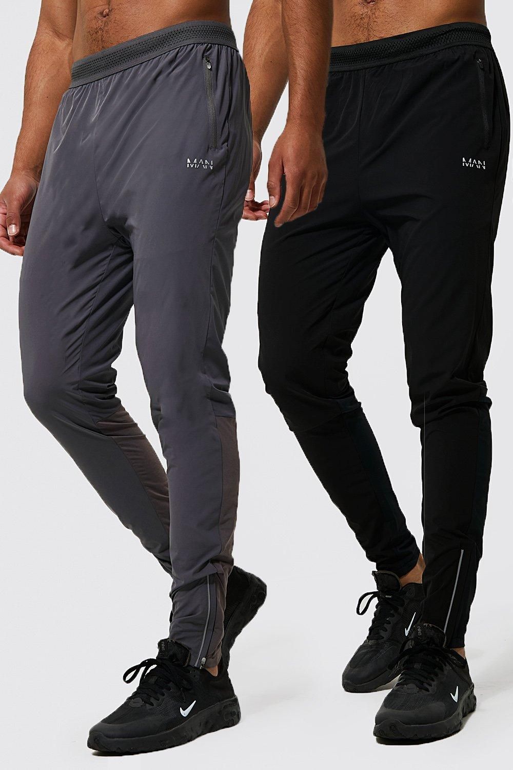Tall Man Active Gym 2 Pack Lightweight Tapered Jogger