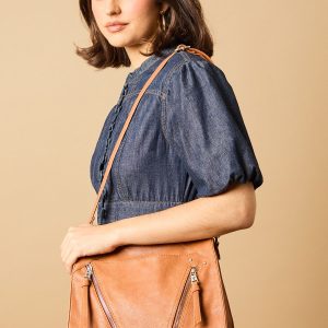 Joanna Faux Leather Shoulder Bag