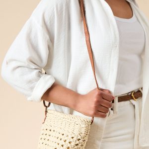 Sara Rattan Detail Bucket Bag