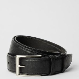 Black Leather Belt