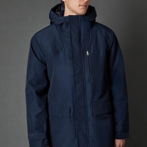 Navy Padded Parka
