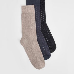 Multi Dot 3 Pack Smart Sock Set