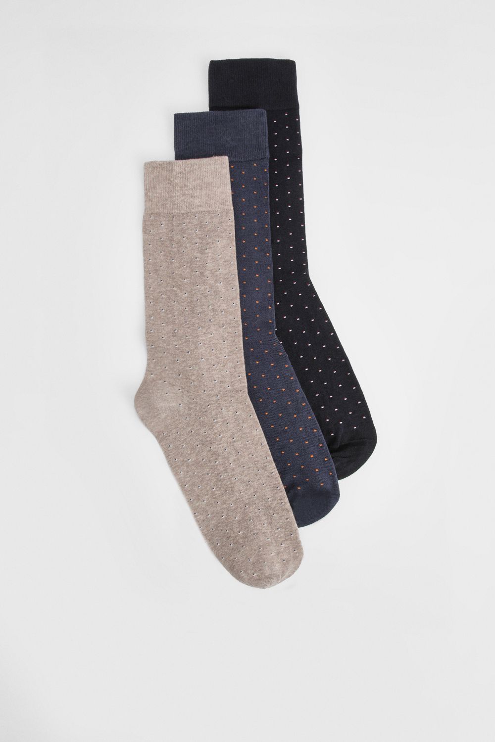 Multi Dot 3 Pack Smart Sock Set
