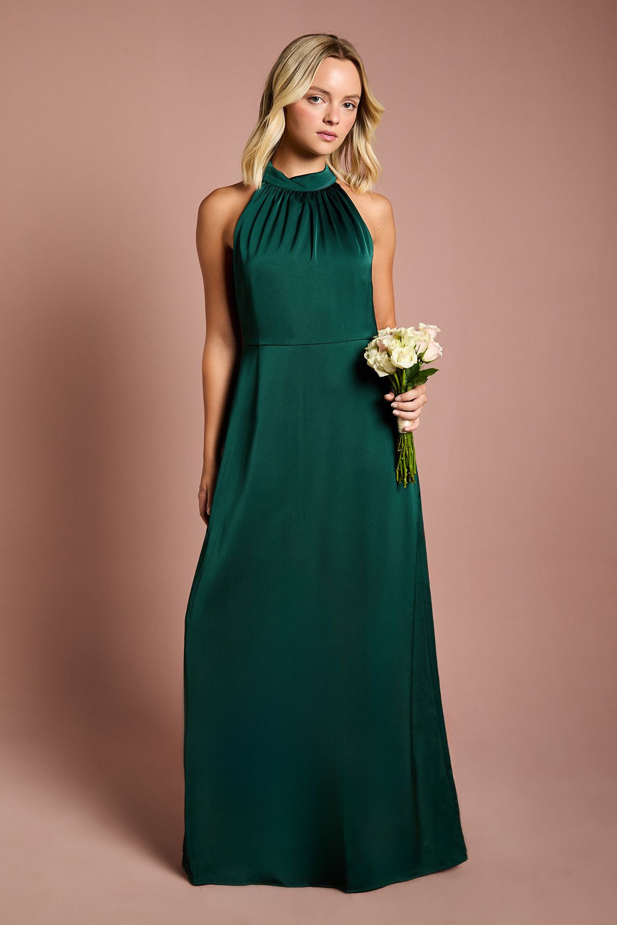 Teen Coast Halterneck Bridesmaid Dress