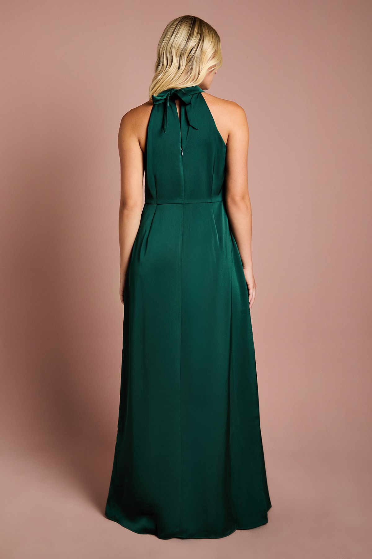 Teen Coast Halterneck Bridesmaid Dress - Image 3
