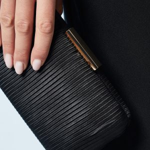 Brooke Satin Clutch Bag