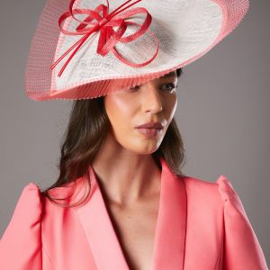Lisa Tan Side Facing Quill And Loop Fascinator