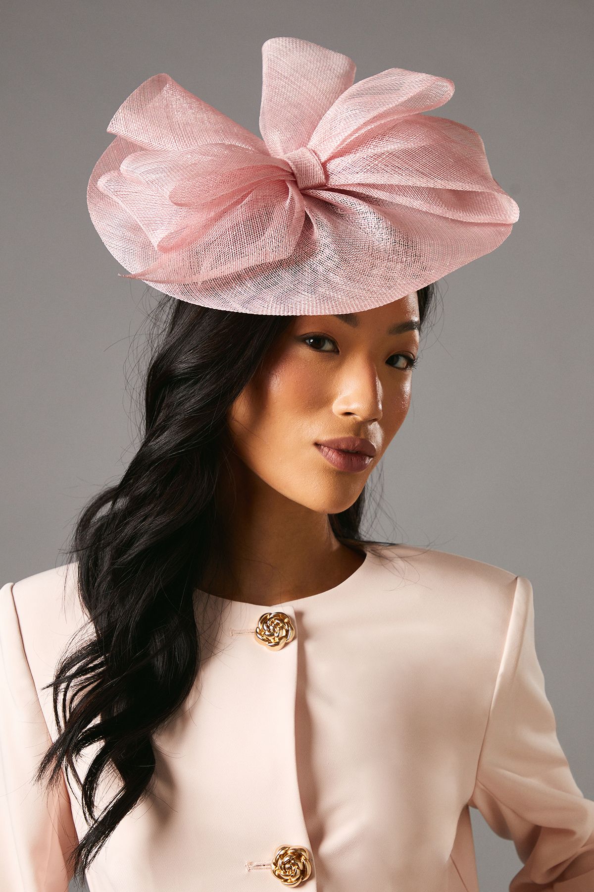 Layered Bow Detail Fascinator