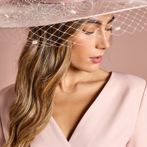 Wide Brim Mesh Hat
