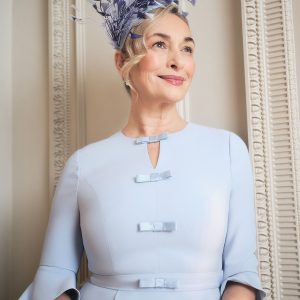 Lisa Tan Feather Detail Fascinator