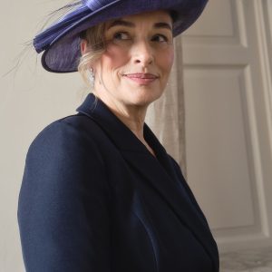 Lisa Tan Bow Detail Round Hat