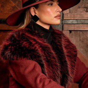 Lisa Tan Fedora With Contrast Band