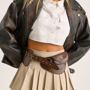 Studded Fashion Waist Belt