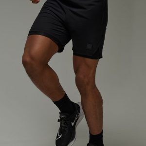 Man Active Performance Regular Fit 5inch 2-in-1 Shorts