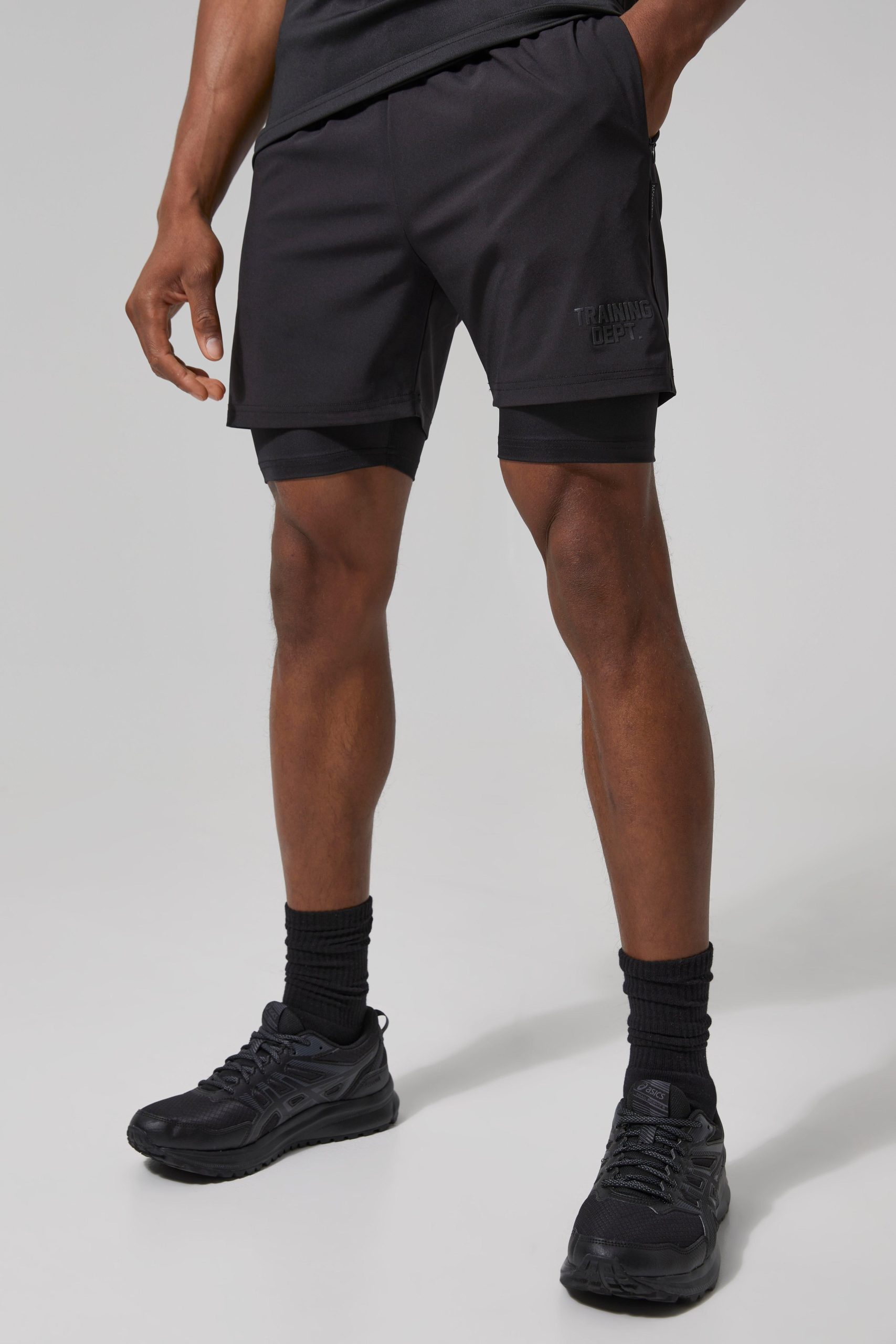 Training Dept 5inch 2-in-1 Regular Fit Shorts
