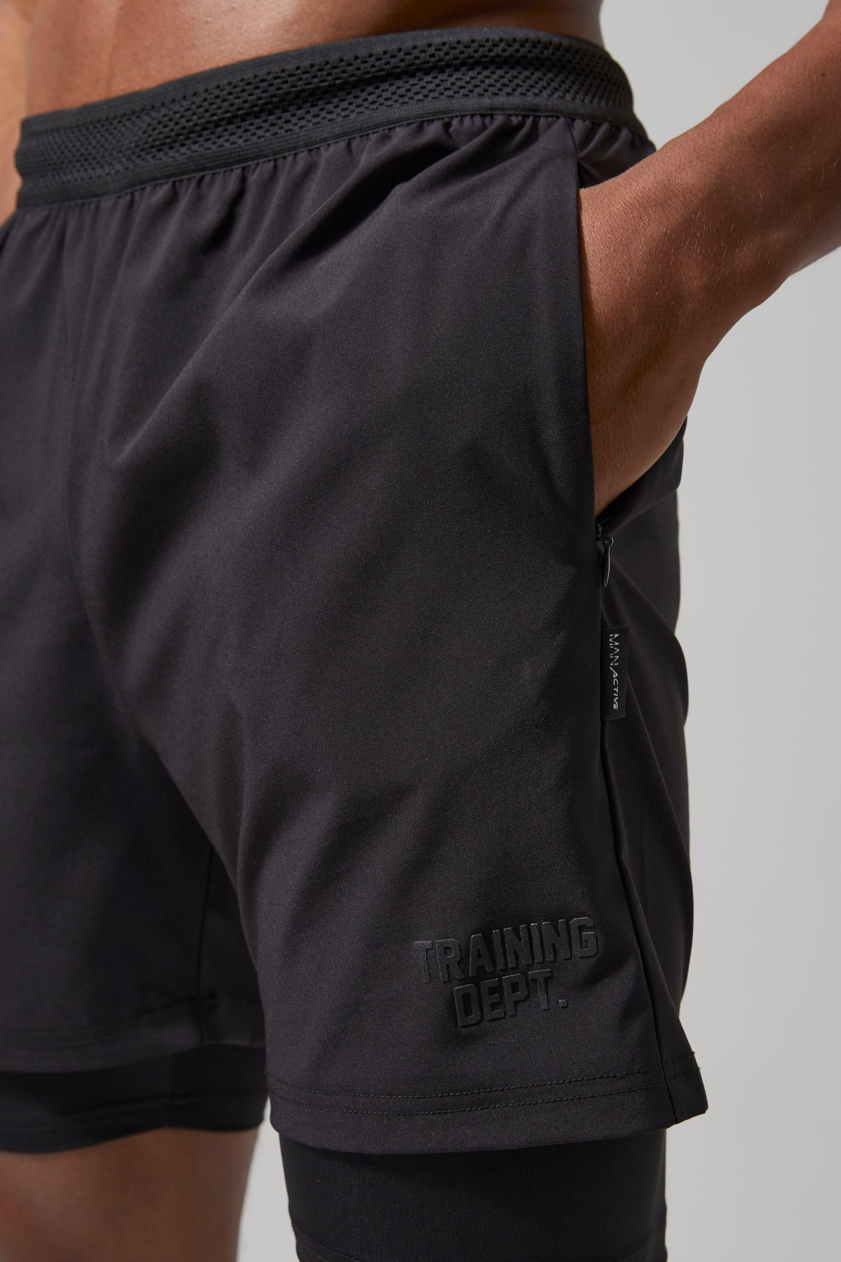 Training Dept 5inch 2-in-1 Regular Fit Shorts - Image 3
