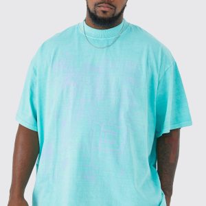 Plus Oversized City Line Box Graphic T-shirt