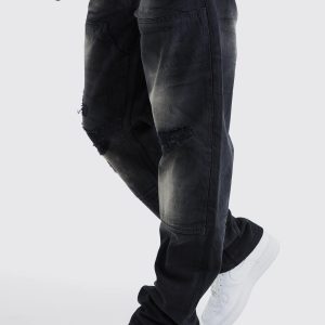 Relaxed Rigid Dirty Wash Carpenter Jeans