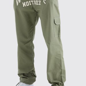 Tall Relaxed Ripstop Cargo Worldwide Print Trouser