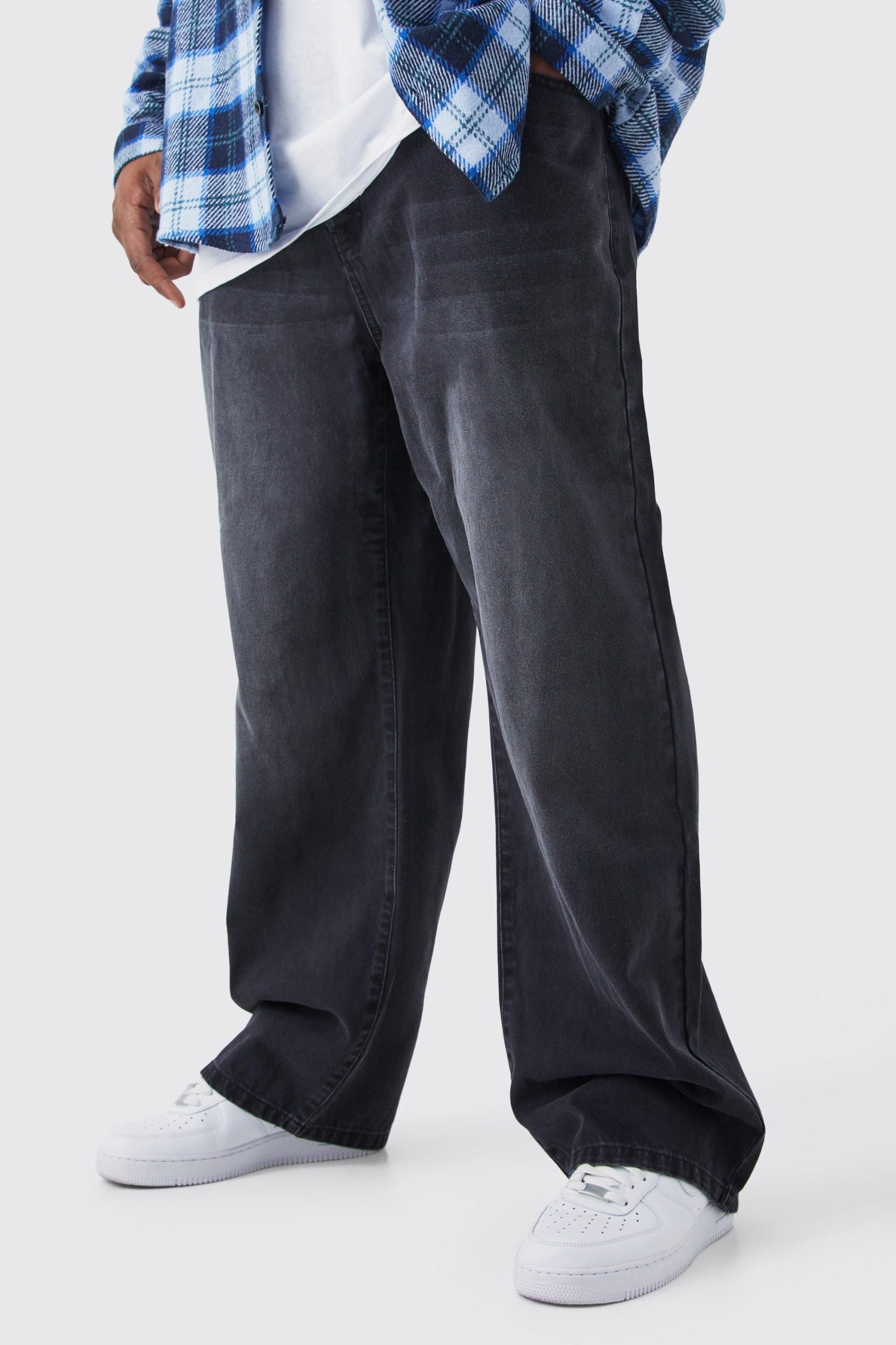 Plus Relaxed Rigid Jeans