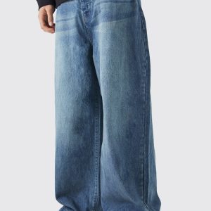 Denim Parachute Washed Jeans