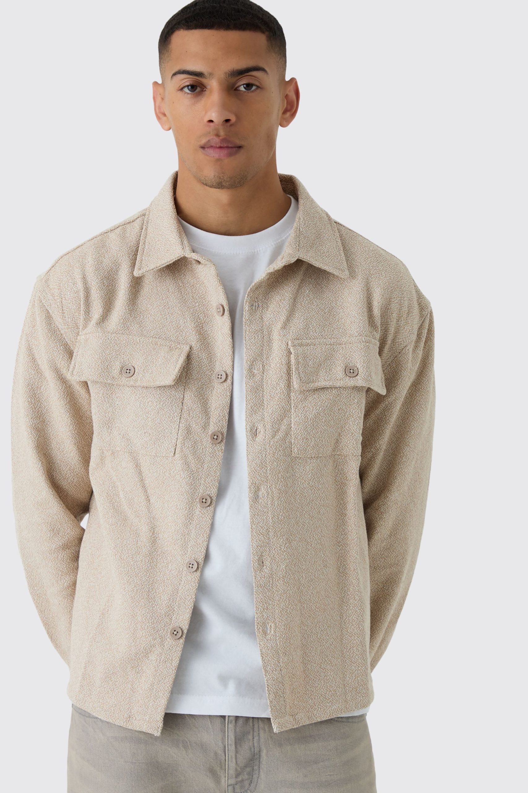 Boucle Heavyweight Overshirt