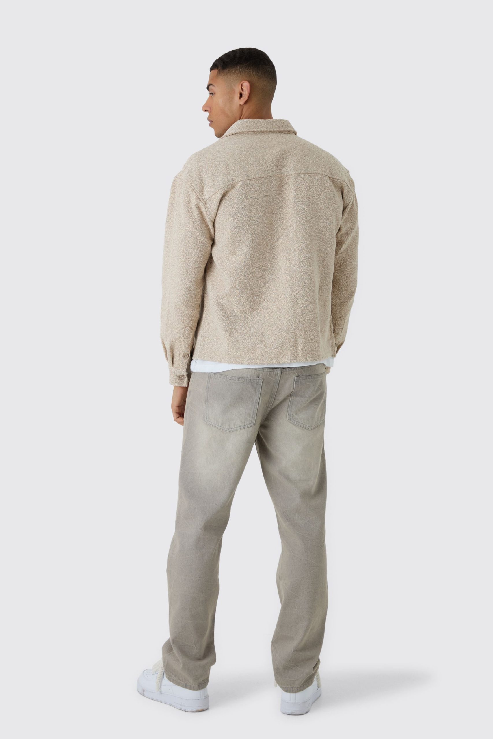 Boucle Heavyweight Overshirt - Image 2