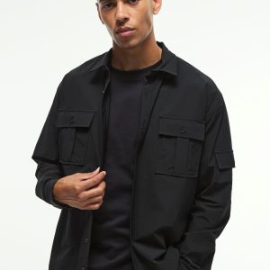 Long Sleeve Lightweight Oversized Overshirt