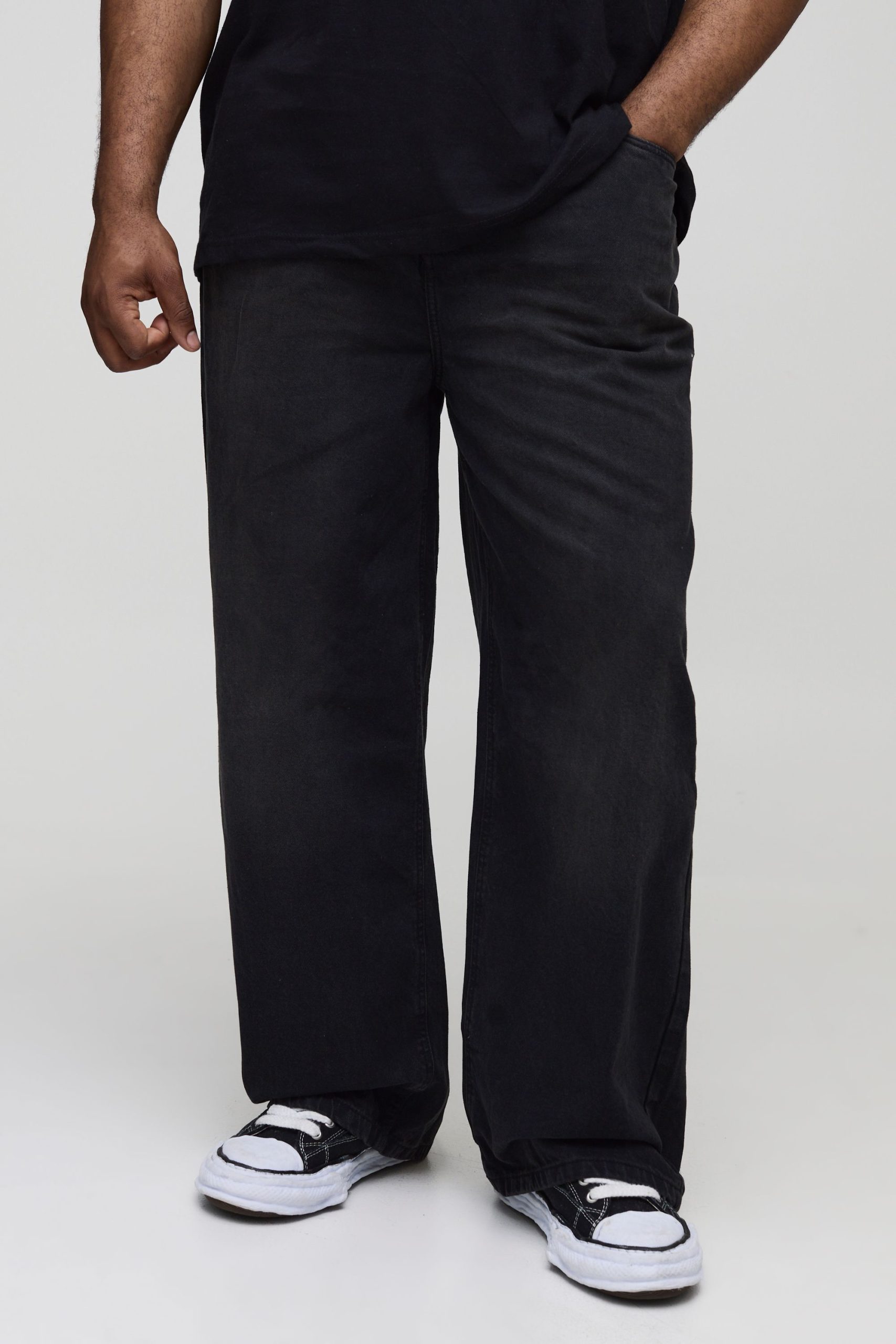 Plus Relaxed Rigid Jeans