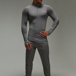 Man Active Quarter Zip and Jogger Tracksuit
