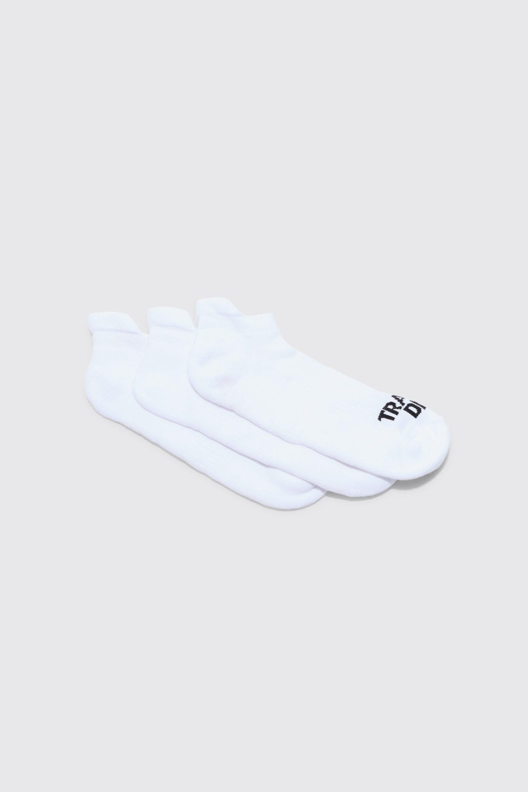 Training Dept Cushioned Trainer 3 Pack Socks - Image 4