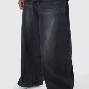 Plus Basic Parachute Fit Jeans