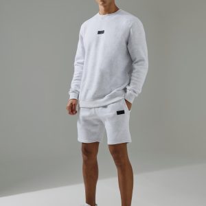 Regular Fit Man Active Sweatshirt & Short Tracksuit