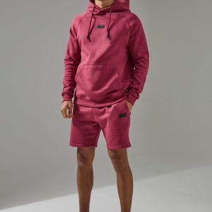Regular Fit Man Active Hoodie & Short Tracksuit