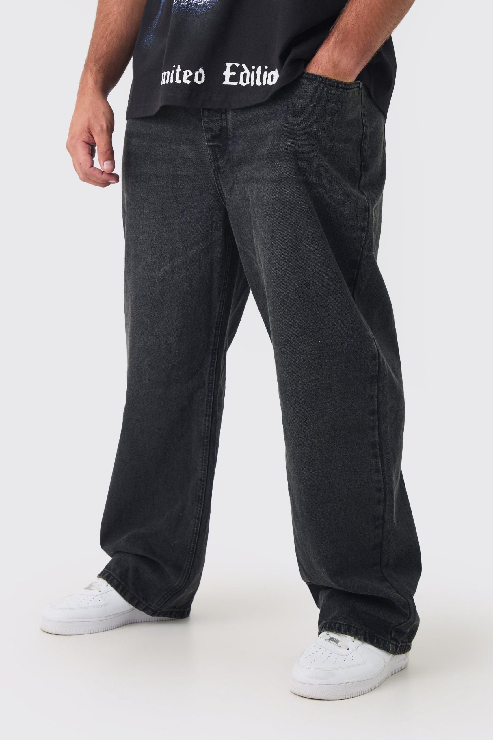 Plus Basic Relaxed Fit Jeans