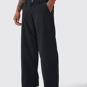 Baggy Fit Trouser With Boxer Double Waistband