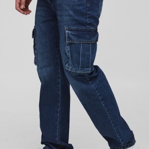 Tall Straight Rigid Cargo Jeans