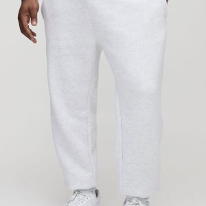 Plus Regular Fit Man Signature Joggers In Grey Marl