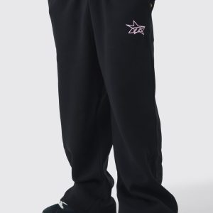 Wide Leg M Star Joggers