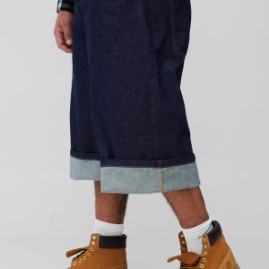 Plus Turn Up Parachute Jorts