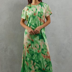 Oversized Midi T-shirt Dress