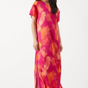 Oversized Midi T-shirt Dress