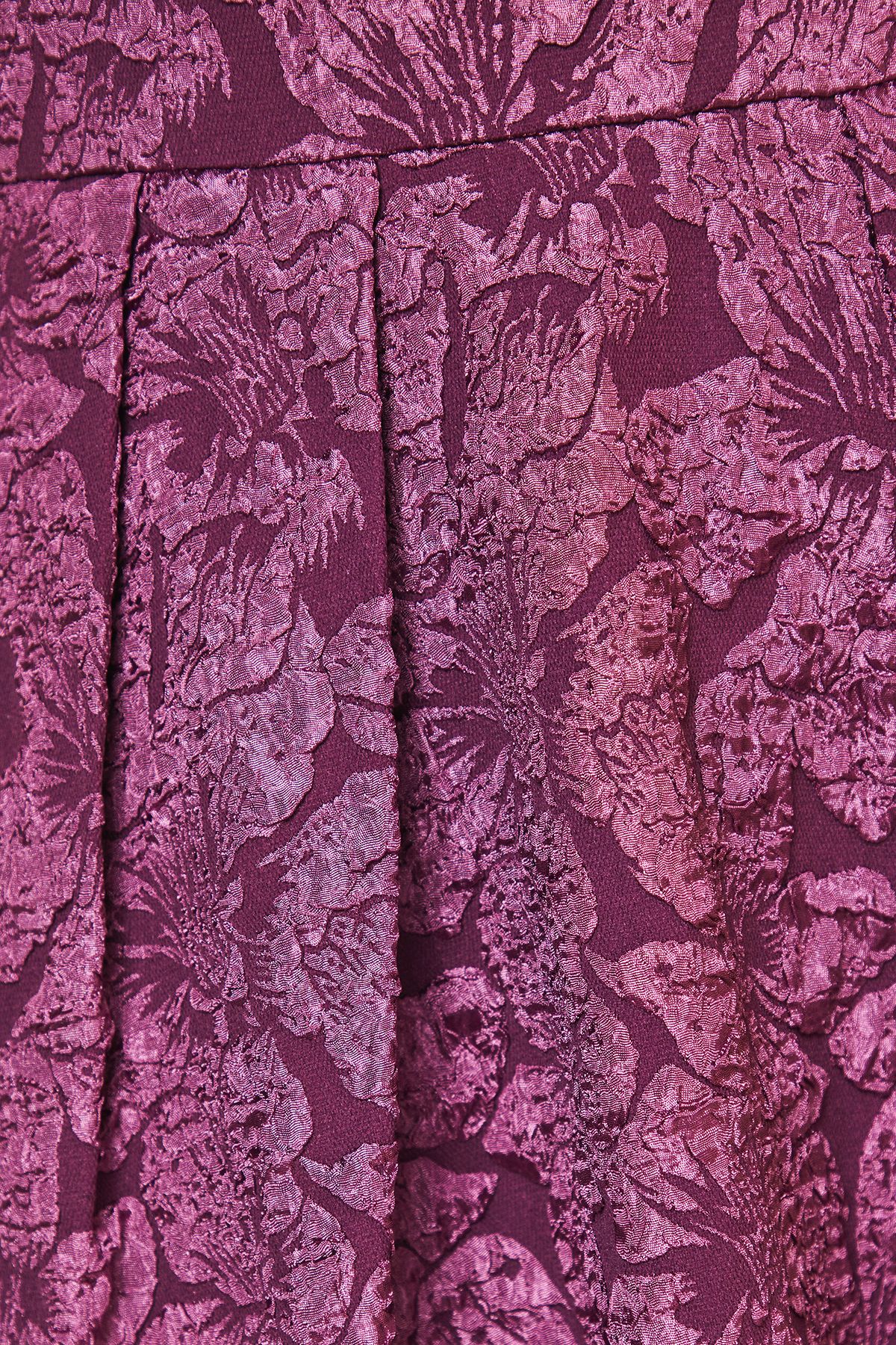 Floral Jacquard Halterneck Midaxi Dress - Image 5