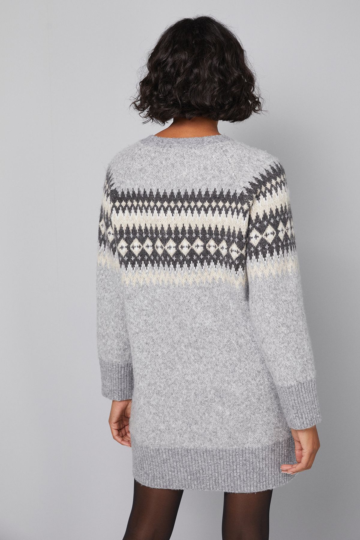 Fairisle Tunic Dress - Image 3