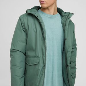 Regular Fit Hooded Parka Jacket