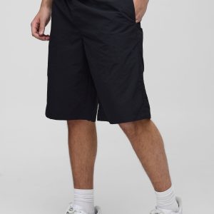 Crinkle Nylon Elasticated Waist Jorts