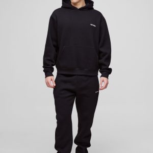 Oversized Boxy Ofcl Man Hooded Tracksuit