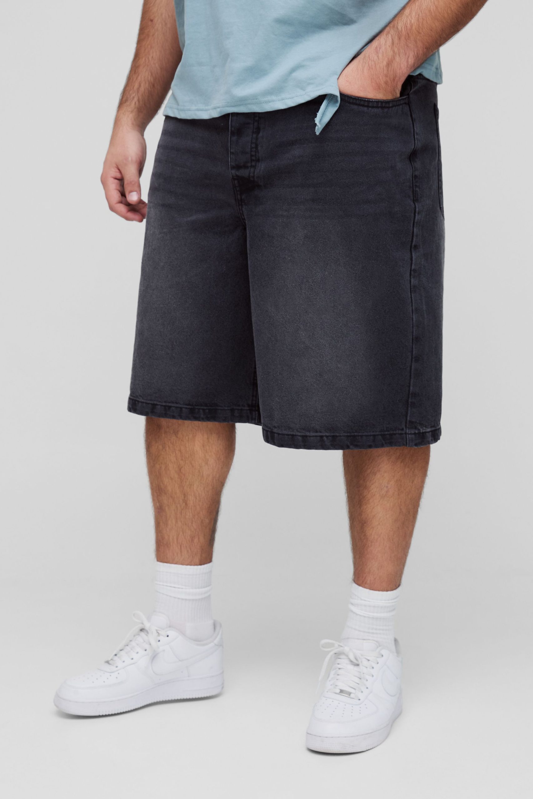 Plus Relaxed Fit Jorts