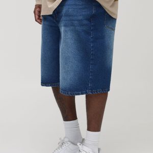 Plus Relaxed Fit Jorts